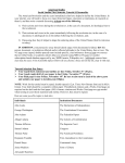 Coleman/Ward Tutorial Topics