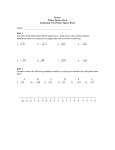 Review Perfect Square Roots