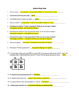 Genetics Study Guide