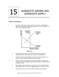 Chapter 31 — AGGREGATE DEMAND AND AGGREGATE SUPPLY