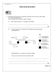 B3a Worksheet 3: DNA