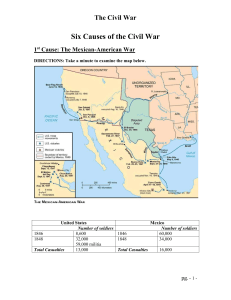 Civil War packet - Carrington Middle School