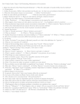 Bio 9 Study Guide Chap 6 Self-Sustaining Mechanisms in Ecosystems