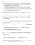 Legislative Nomination Form