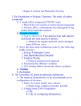 Chapter 4: Carbon and Molecular Diversity