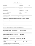 New Patient Questionnaire (Click to Download)