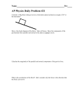 AP Physics Daily Problem #30