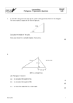 Intermediate Pythagoras / Trigonometry Questions GRADE C/B 1. A