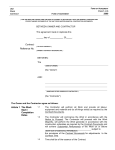 Form of Agreement - The Master Municipal Construction Documents