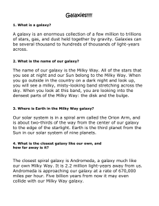 Galaxy Questions Info