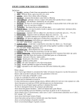 STUDY GUIDE FOR CHAPTER 5 TEST: HEREDITY