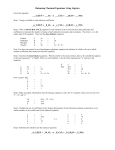 Balancing Chemical Equations Using Algebra