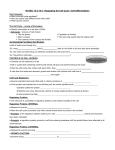 NOTES: 10.3 - 10.4 - Control of the Cell Cycle / Cancer