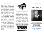 Jean Sibelius The beloved Finnish composer Jean Sibelius was