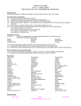 honors biology Ch.18 Objectives The Evolution of Invertebrate