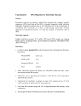 Protocol for DNA digestion by restriction enzyme