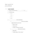 organic compounds outline