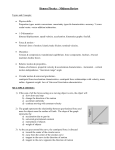 Honors Physics – Midterm Review 2010