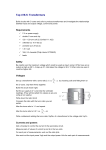 Tap 416-5: Transformers - Teaching Advanced Physics