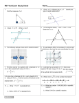 M8 Final Exam Study Guide Name__________________________