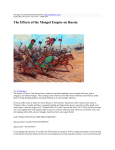 The Effects of the Mongol Empire on Russia : David Olliver : http
