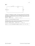 Exam III review - University of Colorado Boulder