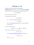 Nonlinear Second Order Differential Equations