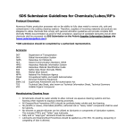 MSDS Submission Guidelines - Polaris Supplier Information Portal