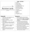 ………………….`s Revision cards Print out. Fold left to write and test