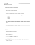 Honors Biology Name: Microorganisms Quiz Review A) BACTERIA