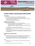 Carbon Capture and Storage Factfile