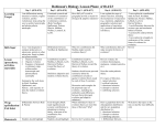 Robinson`s Biology Lesson Plans: 4/10-4/23 Day 1- (4/10