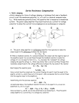 Series Resistance etc