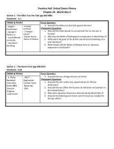 Prentice Hall: United States History Chapter 24: World War II Section