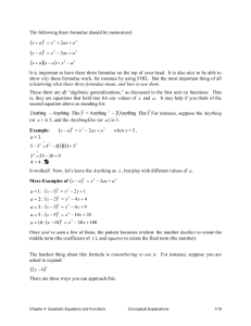 Factoring