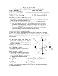 Recitation #3 Solutions