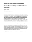The Role of Leucine-doc