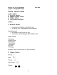 4. Pedigree Analysis