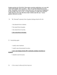 Sample Questions for EXAM III