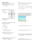 Math 143 Final Review (15 pages reduced 4 pages by cutting out