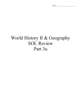 Name: AP World History