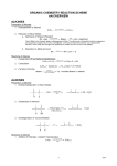 organic chemistry reaction scheme