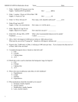 SHORE STAFFING Medication Exam Name Date Order Synthroid