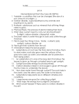 Internal/External Plant Strustures IN DEPTH