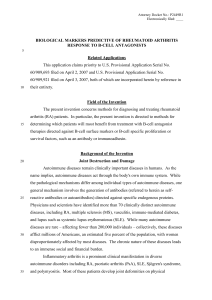 Attorney Docket No.: P2449R1 BIOLOGICAL MARKERS