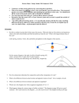 Review Sheet // Study Guide: ESS Semester II 2002