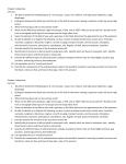 Chapter 4 objectives Cell Unit Be able to identify the following parts