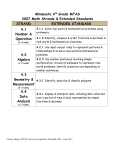 4th Grade 2007 Math with MTAS-III Information