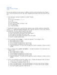 Math 220S Exam 1 Practice Problems 5-4