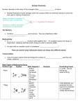 Nuclear Chemistry – Chapter 25, chapter 4, section 4